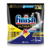 Finish Ultimate All in One Dishwasher Tablets 61 Lemon  Adomoo